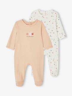 Baby-Strampler, Pyjama, Overall-2er-Pack Baby Strampler aus Jersey Oeko-Tex