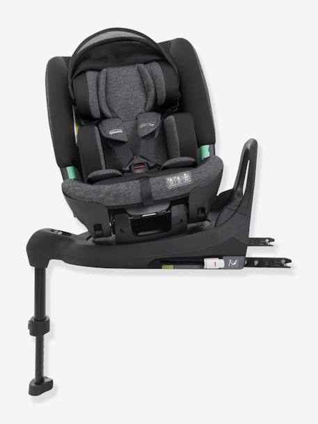 Kindersitz mit Basis Bi-Seat Air 360 i-Size CHICCO, 40-150 cm, Gr. 0+/1/2/3 Black Air 