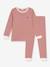 Geringelter Kinder Schlafanzug PETIT BATEAU rot gestreift 