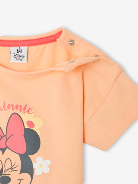 Mädchen Baby T-Shirt Disney MINNIE MAUS pfirsich 