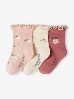 Baby-Socken, Strumpfhose-3er-Pack Mädchen Baby Socken Oeko-Tex