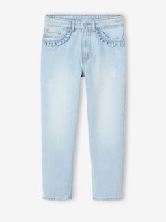 Hosen-Mädchen-Jeans-Gerade Mädchen Jeans, Hüftweite COMFORT
