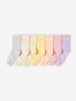 Mädchen-Unterwäsche-Socken-7er-Pack Mädchen Socken Oeko-Tex