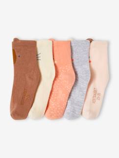 Baby-Socken, Strumpfhose-5er-Pack Baby Socken mit Tieren Oeko-Tex