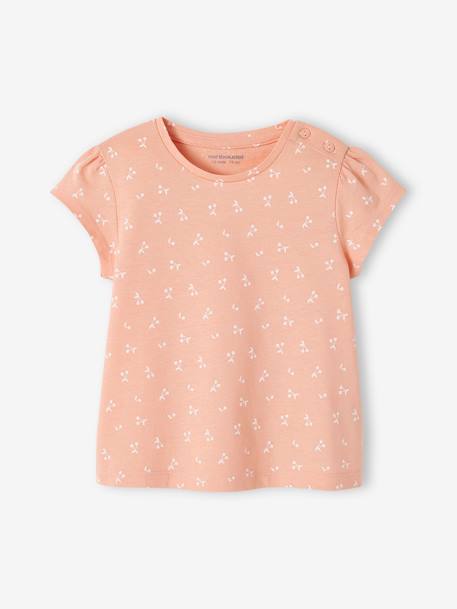 2er-Pack Baby T-Shirts altrosa+rosa 