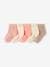 Lot de 5 paires de chaussettes avec détails scintillants bébé fille BASICS rose pâle 