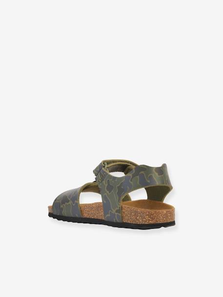 Jungen Sandalen JO28LB Ghita Boy GEOX khaki 