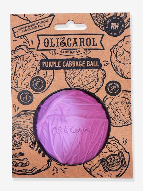 Baby Sensorikball Rotkohl OLI & CAROL violett 