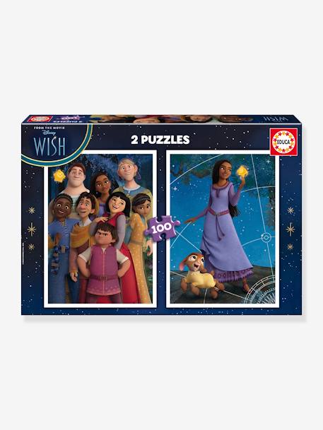 2X100 Puzzles Disney Wish - EDUCA violet 