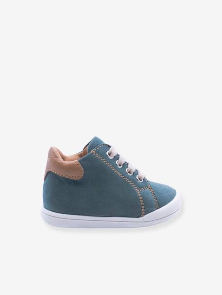 Baby Schnür-Sneakers 4097B084 BABYBOTTE pfauenblau 