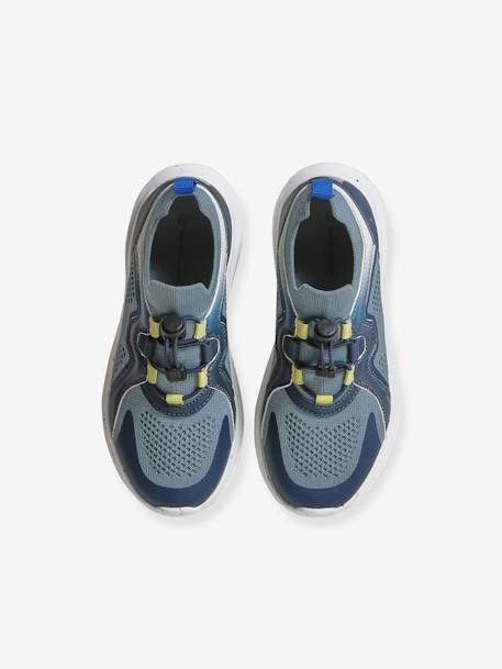 Kinder Sport-Sneakers mit Gummizug set blau 