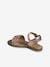 Sandales cuir enfant collection maternelle ocre 