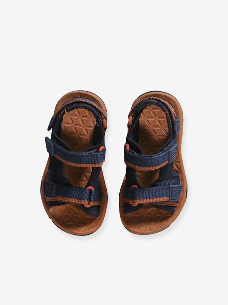Sandales tout-terrain enfant collection maternelle lot bleu 