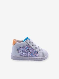 Schuhe-Babyschuhe 17-26-Lauflernschuhe Mädchen 19-26-Baby Sneakers mit Reissverschluss 4039B233 BABYBOTTE