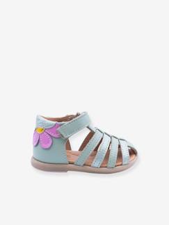 Chaussures-Chaussures bébé 17-26-Marche fille 19-26-Sandales-Sandales cuir bébé 4251B021 Babybotte®