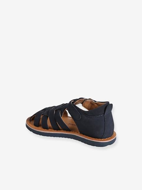 Baby Riemensandalen braun+marine 