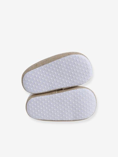 Chaussons souples élastiqués bébé blanc 