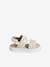 Baby Klett-Sandalen mit nachtleuchtenden Flechtriemen mehrfarbig 