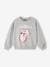 Mädchen Sweatshirt The Rolling Stones grau meliert 