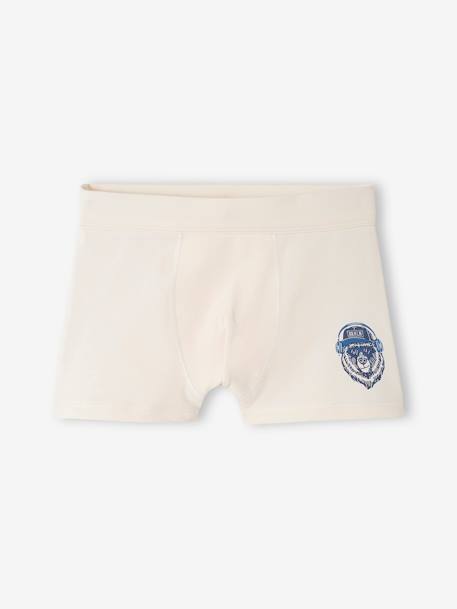 7er-Pack Jungen Boxershorts mit Bio-Baumwolle, Bären dunkelblau 