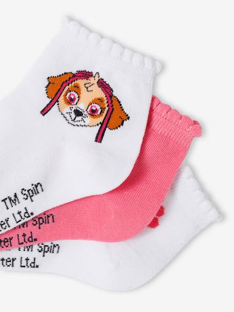 Lot de 3 paires de chaussettes fille Pat’Patrouille® rose 