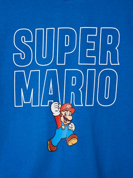 Jungen T-Shirt SUPER MARIO elektrisch blau 
