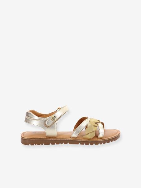 Kinder Sandalen Betty 694799-30-15 KICKERS gold 