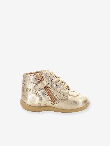 Baby Lauflern-Boots BONZIP 961630-10-113 KICKERS gold 