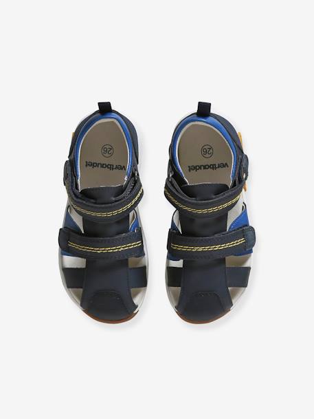 Kinder Klett-Sandalen set blau 