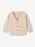 Gilet chiné col V bébé beige chiné 