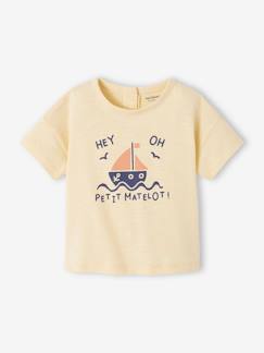 Baby-Bio-Kollektion: Baby T-Shirt mit Meeres-Motiven