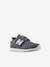 Kinder Klett-Sneakers YZ373AL2 NEW BALANCE grau meliert 