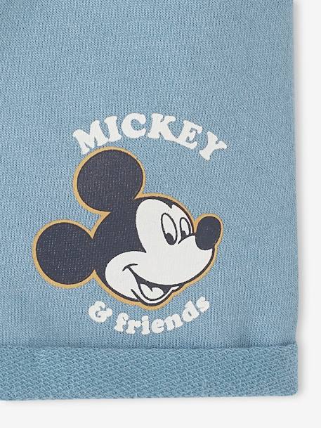 Short bébé garçon Disney® Mickey en molleton bleu ciel 