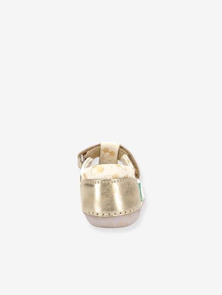 Sandales cuir bébé Sushy 927899-10-31 KICKERS® blanc 