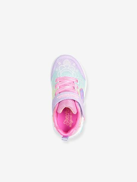 Baskets lumineuses enfant Princess Wishes - Magical Collection 302686N - MLT SKECHERS® rose 