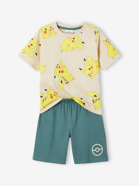 Pyjashort bicolore garçon Pokemon® vert émeraude 