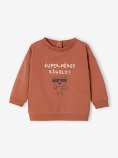 Les articles personnalisables-Baby-Pullover, Strickjacke, Sweatshirt-Sweatshirt-Baby Sweatshirt, personalisierbar Oeko-Tex