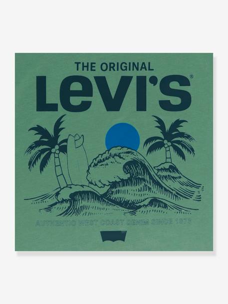 Jungen T-Shirt mit Print Levi's aus Bio-Baumwolle lavandel 