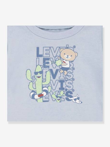 Jungen-Set: T-Shirt & Shorts Levi's himmelblau 