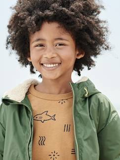 Junge-Jungen Sweatshirt mit Recycling-Polyester