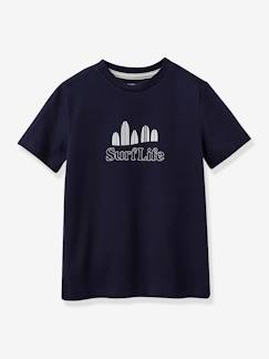 T-shirts & Blusen-Junge-Jungen T-Shirt CYRILLUS, Bio-Baumwolle