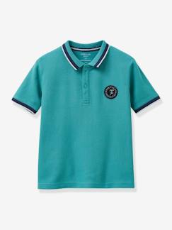T-shirts & Blusen-Junge-T-Shirt, Poloshirt, Unterziehpulli-Poloshirt-Jungen Poloshirt CYRILLUS aus Bio-Baumwolle