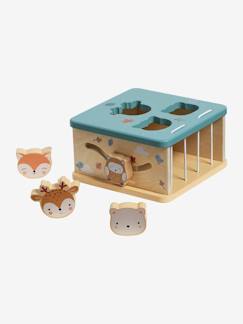 Spielzeug-Erstes Spielzeug-Erstes Lernspielzeug-Baby Steckspiel WALDFREUNDE aus Holz FSC®