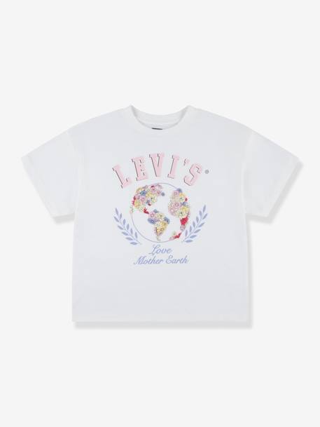 Mädchen T-Shirt mit Schriftzug Levi's beige 