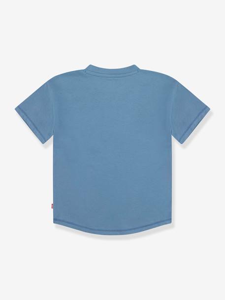 Jungen T-Shirt Levi's mit Bio-Baumwolle graublau+lavandel 