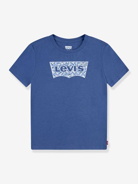 Mädchen T-Shirt Batwing Levi's, Bio-Baumwolle marine 