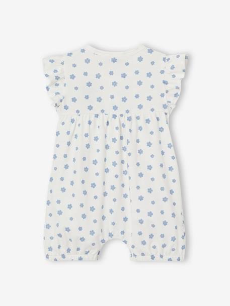 Combinaison short bébé fille Disney® Minnie blanc imprimé 