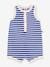 Baby Sommer-Overall PETIT BATEAU blau mehrfarbig 