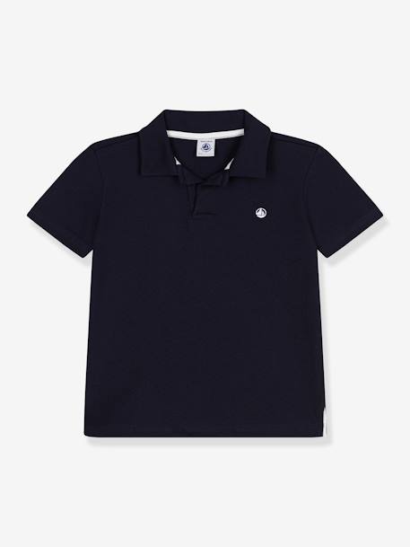 Polo manches courtes garçon PETIT BATEAU marine 