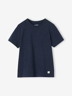 T-shirts & Blusen-Junge-T-Shirt, Poloshirt, Unterziehpulli-Jungen-T-Shirt, uni